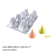 SILIKOMART VEGA 90 - SILICONE MOULD N.8 64 H 68 MM WHITE
