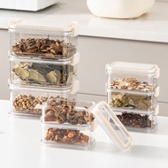 Spice Storage Box Household Kitchen Stackable Sealed Portable Moisture-Proof Food Grade Pepper Seaso