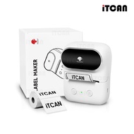 iTCAN เครื่องปริ้นฉลากความร้อน Phomemo M108 เครื่องปริ้นพกพา ปริ้นสติ๊กเกอร์ Bluetooth Lable Printer