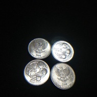 Uang koin 25 rupiah tahun 1996 buah pala