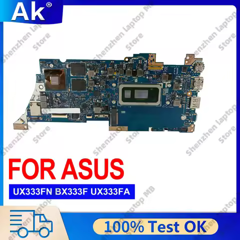 UX333FN Laptop Motherboard For ASUS ZenBook U3300F UX333F UX333FN RX333F BX333F Mainboard With I3 I5