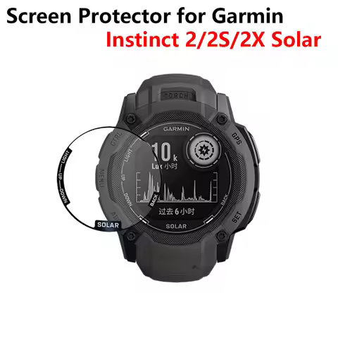 2pcs Screen Protector for Garmin Instinct 3 Instinct E Instinct 2X 2 2S Solar 50mm 45mm 40mm PMMA 3D