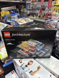 Lego architecture 21037 Lego house 外殼有壓紋