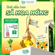 ABURA Car Fragrance Hanging Rose Lemongrass Essential Oil 8ml Deodorant Air Filter to Repel Mosquito