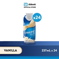 [Carton of 24] Ensure® Plus Vanilla 237ml
