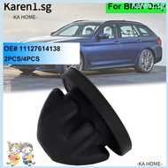 KA 2pcs/4pcs Engine Top Cover, 11127614138 Rubber Trim Rubber Mount, Auto Accessories Black Bump Stop for BMW 1 2 3 4 5 6 7 Series /X1 X2 X3 X4 X5 X6 Mini
