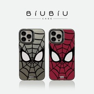 BIU BIU CASE Hybrid Pro Matte iphone 11 Pro Max 13 14 X XS Spider-Man Cool for Couples Casing CH-05
