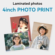 (Photo over plastic) 4 Inches Photo Printing 1pc, Photo waterproof Paper (express)(minimum order 20p