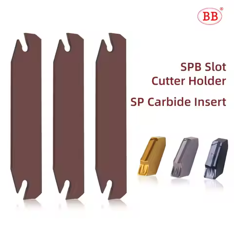 BB SPB Grooving Turning Tool External SPB326 Cutting Holder SP200 SP300 Carbide Insert CNC