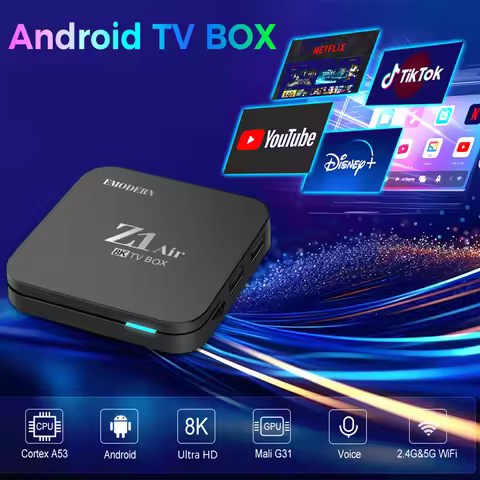 TV Dongle Receiver Stick 8K HDR Android TV box WIFI 2.4G&5G Decoder Smart Meecast Home Satellite TV 