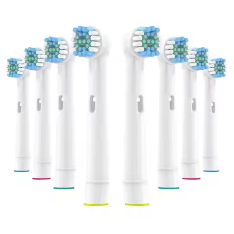 8x Replacement Brush Heads For Oral-B Electric Toothbrush Fit Advance Power/Pro Health/Triumph/3D Ex