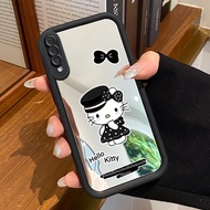 Casing Hp Samsung Galaxy A50 A50s A30s Case Casing a noble little cat listening to silicone protecto