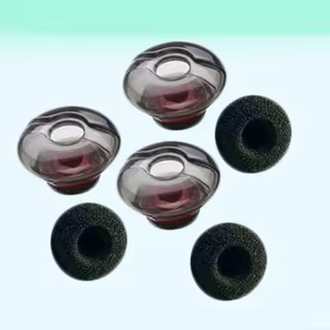 6pcs Earbuds Tips Kit for Plantronics Voyager 5200 Bluetooth-compatible Headset