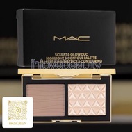 MAC 聚光塑影立體修容盤 Double Gleam & Omega 7g mac 高光修容雙色盤