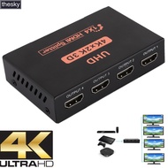 CY10 UHD 4K x 2K 3D 1 x 4 HDMI Splitter