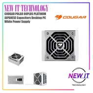 COUGAR POLAR 80PLUS PLATINUM JAPANESE Capacitors Desktop PC White Power Supply PSU ( 1050W &amp; 1200W )