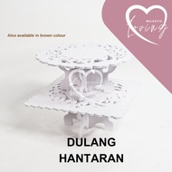 Dulang Hantaran Kahwin Tunang Kayu Murah Berkaki Hidden Hantaran WAC1618 WAC1619