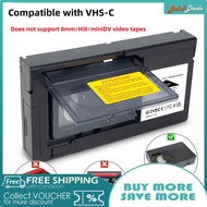BolehDeals VHS C Cassette Adapter Motorized VHS Cassette Converter Portable Video Cassette Player 12
