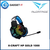 ALCATROZ X-CRAFT HP GOLD 1000/2000/5000/7000/8000 DUO MODE HEADSET (X-CRAFT HP GOLD- 1000/2000/5000/