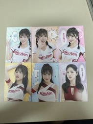2022 Rakuten girls 樂天女孩卡 vol.3 岱縈 (羚小鹿) 6張 Rakuten Monkeys 樂天桃猿啦啦隊