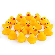 20PCS Rubber Duck Baby Shower Duck Baby Bath Toys Mainan Itik Dengan Bunyi Duck Toys with Sound Duck