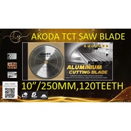 AKODA TCT ALUMINIUM SAW BLADE 10"/250MM 120 TEETH ( ALT250120 )