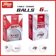 DHS Dj40+ Ping Pong Balls 3 Stars Professional Table Tennis WTT Balls ABS New +
