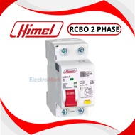 RCBO Himel HDB3LE-C6 2P 30mA 10A 16A 20A 25A 32A Limited Stock - Himel RCBO 2P 30MA 6KA Electric 1P+