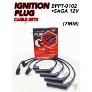 【Ready Stock】Ignition Plug Cable Sets/Spark Plug Wire Saga 12V