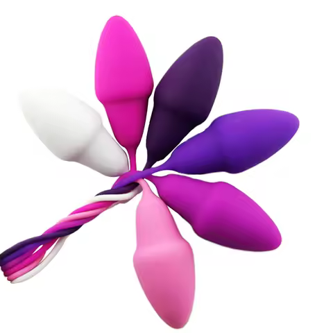 6PCS Medical Silicone Kegel Balls set for women vaginal Muscle Tighten Exercise Dumbbell Geisha kege