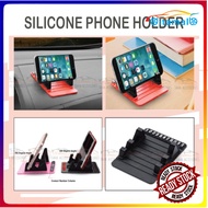 JTAMALL_ Anti Slip Soft Silicone Mat Mobile Phone Car Holder Angel Wide Angel with Contact Phone Num