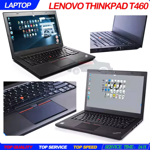 Lenovo T460 Core i5 4G/8G RAM HDD/SSD Diagnostic Rugged Laptop for Mb Star C4/C5/C6 or ICOM NEXT/A2/
