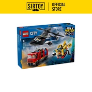 Lego City 60462 Helicopter, Fire Truck And Submarine