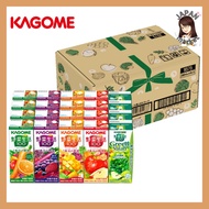 KAGOME Vegetable Life 100 Mixed Vegetable Juice Assorted Set 20 Packs (5 Flavors) Healthy Japanese V