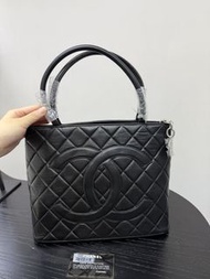 90%New二手Chanel Vintage Medallion Tote金幣托特包