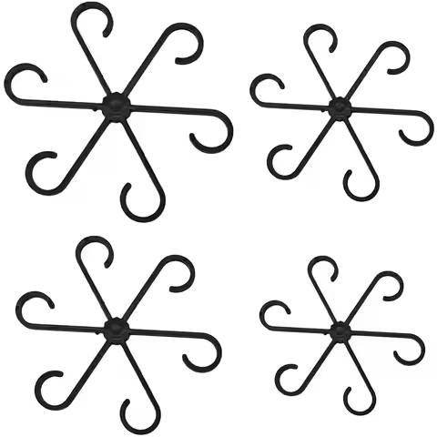 Stem Supports for Indoor Plants 4 Pieces Climbing Plants Support Alocasia Stem Holder for Indoor Out