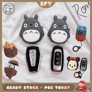 Ready Stock Proton X50 X70 Car Key Case Proton Key Cover Keychain TPU Car Key Silicone Accessories Proton X50 X70 硅胶钥匙套