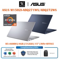 Asus Vivobook M1502I-ABQ271WS / ABQ272WS Laptop / Notebook ( R5-4600H/ 8GB/ 512GB SSD/ 15"FHD/ Win11+Off H&amp;S 2021 )