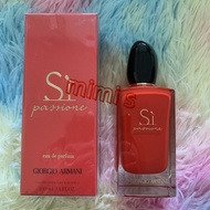 Giorgio Armani Si Red Eau De Parfum EDP 100ML  น้ำหอมผู้หญิง(สินค้าพร้อมส่ง)