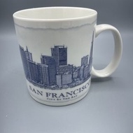 全新 絕版 星巴克 STARBUCKS 城市杯 美國 舊金山 San Francisco 2007 馬克杯 18oz