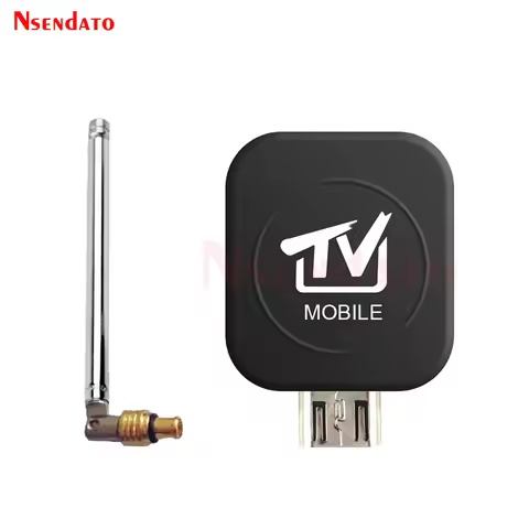 Mini Micro USB DVB DVB-T Digital Mobile TV Tuner Receiver Stick Dongle With Digital Antenna For Andr