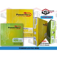 Local Stock▣♦℗POWERFLEX PDX ELECTRICAL WIRE SIZE 14/2(1.6mm) &amp; SIZE 12/2 (2.0mm) (75meters)