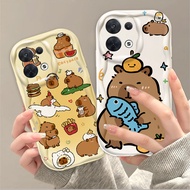 Capbybara Case Oppo Reno 7z,8z,Reno 6z,Reno 4,Reno 5,Reno 7,Reno 6,Reno 8 Pro S99 S127