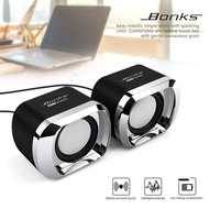 Multimedia Speaker Stereo 2.0 3W - DX12 - Black -sepeker bluetooth mini full bas bluettooth extra b
