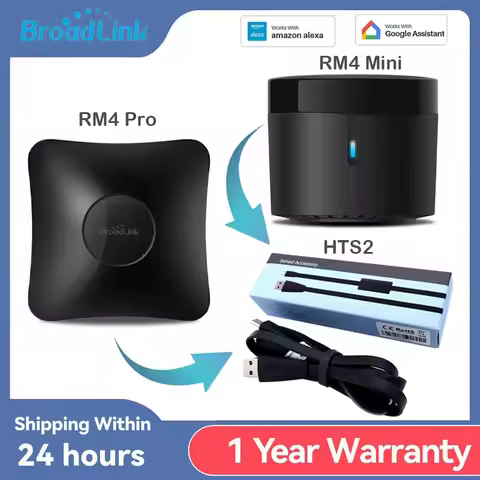 Broadlink RM4 mini RM4 Pro IR RF Wifi Smart Home Universal Remote For IR/RF Device TV AC Fan Blinds 