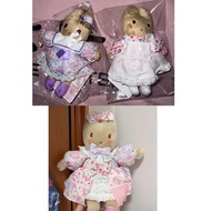 Sanrio Marron Cream 兔媽媽 茉莉兔40週年毛公仔掛件一set