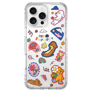 HI-SHIELD Stylish เคสใสกันกระแทก iPhone รุ่น SSKTMMEE1 [เคส iPhone16 iPhone15 iPhone 14 iPhone 13