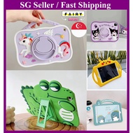 (SG Seller) Cute Cartoon Dinosaur IPad Case for Kids Boys Tablet CoverIPad 7th 8th 9th Generation Ca