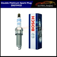 (1pc) Bosch ZR5TPP33 Spark Plug - BMW 1 3 4 5 6 7 X5 X6 series, E70 E71 E82 E90 E92 F01 F06 F07 F10 