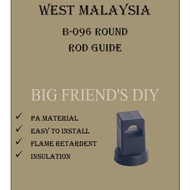 Accessories B-096 RG01 Rod guide Three point rod guide Round rod guide Nylon rod guide PA rod guide